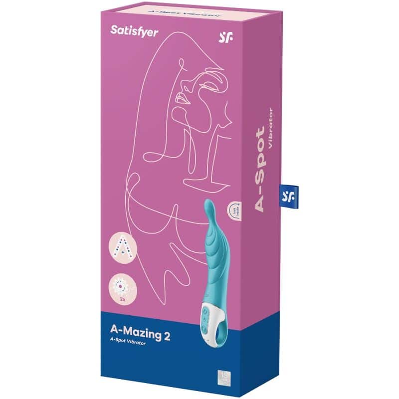 SATISFYER - AMAZING 2 VIBRADOR PUNTO A TURQUESA - piKanteo | Despierta tu lado más piKante Comprar SATISFYER - AMAZING 2 VIBRADOR PUNTO A TURQUESA al mejor precio - Envíos Discretos