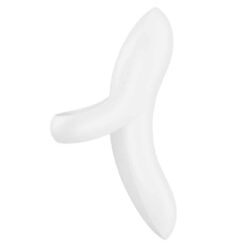 Comprar SATISFYER - BOLD LOVER DEDAL VIBRADOR BLANCO al mejor precio - Envíos Discretos