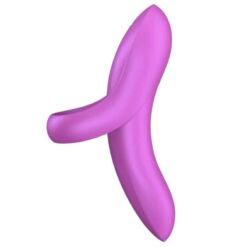 Comprar SATISFYER - BOLD LOVER DEDAL VIBRADOR ROSA al mejor precio - Envíos Discretos