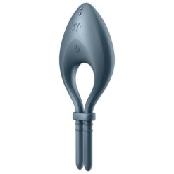 Comprar SATISFYER - BULLSEYE ANILLO VIBRADOR APP GRIS al mejor precio - Envíos Discretos