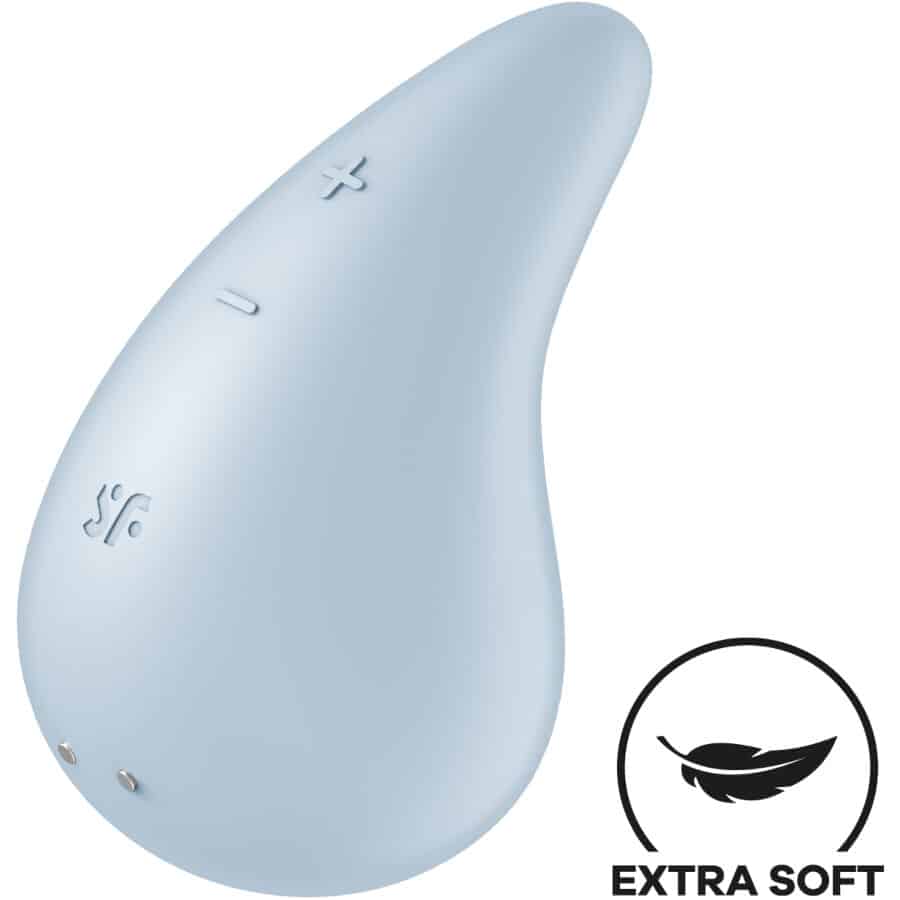 SATISFYER - DEW DROP VIBRADOR LAY-ON AZUL - piKanteo | Despierta tu lado más piKante Comprar SATISFYER - DEW DROP VIBRADOR LAY-ON AZUL al mejor precio - Envíos Discretos