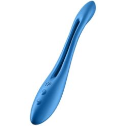Comprar SATISFYER - ELASTIC GAME MULTI VIBRADOR AZUL al mejor precio - Envíos Discretos