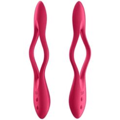 Comprar SATISFYER - ELASTIC JOY MULTI VIBRADOR ROJO al mejor precio - Envíos Discretos