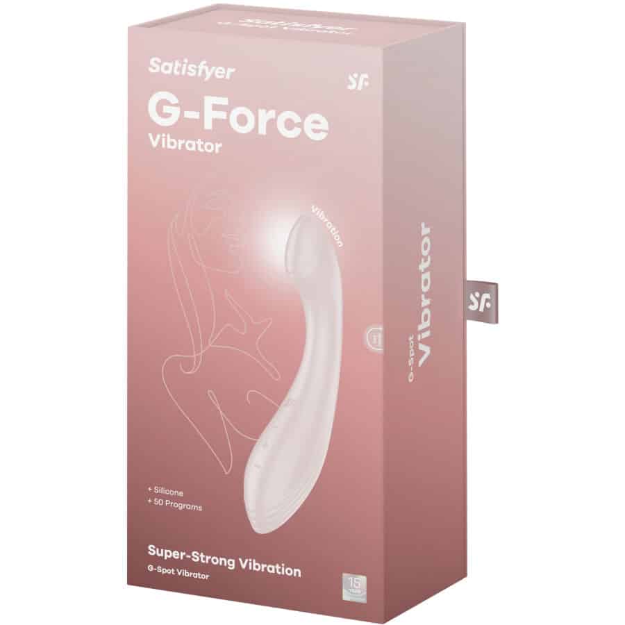 SATISFYER - G-FORCE ESTIMULADOR VIBRADOR PUNTO G BEIGE - piKanteo | Despierta tu lado más piKante Comprar SATISFYER - G-FORCE ESTIMULADOR VIBRADOR PUNTO G BEIGE al mejor precio - Envíos Discretos