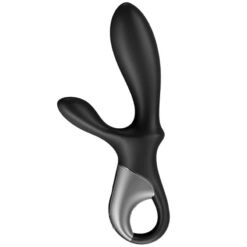 Comprar SATISFYER - HEAT CLIMAX+ VIBRADOR ANAL APP NEGRO al mejor precio - Envíos Discretos