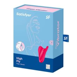 Comprar SATISFYER - HIGH FLY VIBRADOR DEDAL FUCHSIA al mejor precio - Envíos Discretos