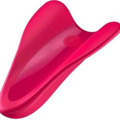 Comprar SATISFYER - HIGH FLY VIBRADOR DEDAL FUCHSIA al mejor precio - Envíos Discretos