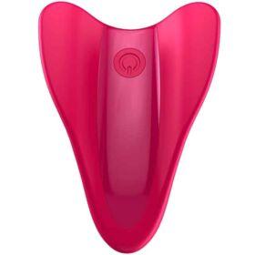 Comprar SATISFYER - HIGH FLY VIBRADOR DEDAL FUCHSIA al mejor precio - Envíos Discretos