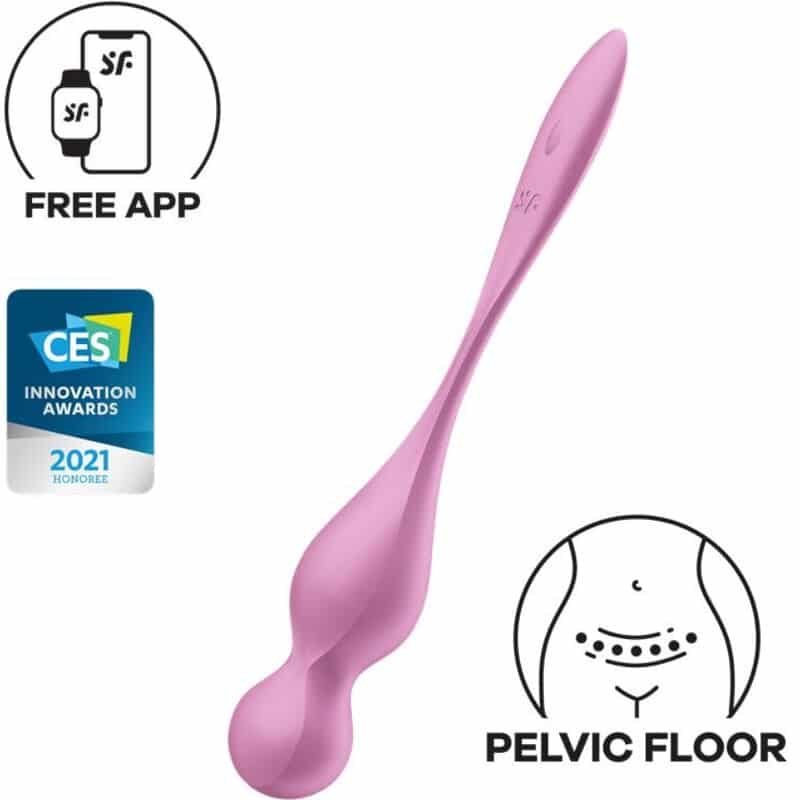 SATISFYER - LOVE BIRDS BOLAS KEGEL VIBRADORAS ROSA - piKanteo | Despierta tu lado más piKante Comprar SATISFYER - LOVE BIRDS BOLAS KEGEL VIBRADORAS ROSA al mejor precio - Envíos Discretos