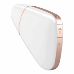 Comprar SATISFYER - LOVE TRIANGLE ESTIMULADOR Y VIBRADOR BLANCO al mejor precio - Envíos Discretos