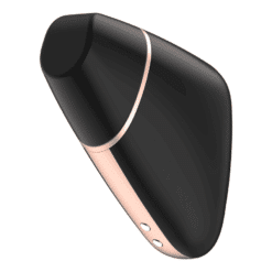 Comprar SATISFYER - LOVE TRIANGLE ESTIMULADOR Y VIBRADOR NEGRO al mejor precio - Envíos Discretos