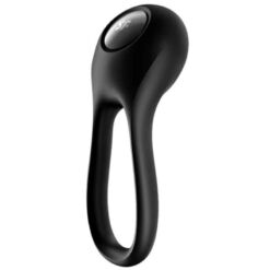 Comprar SATISFYER - MAJESTIC DUO ANILLO VIBRADOR NEGRO al mejor precio - Envíos Discretos