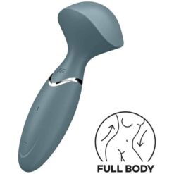 Comprar SATISFYER - MINI WOND-ER GRIS al mejor precio - Envíos Discretos