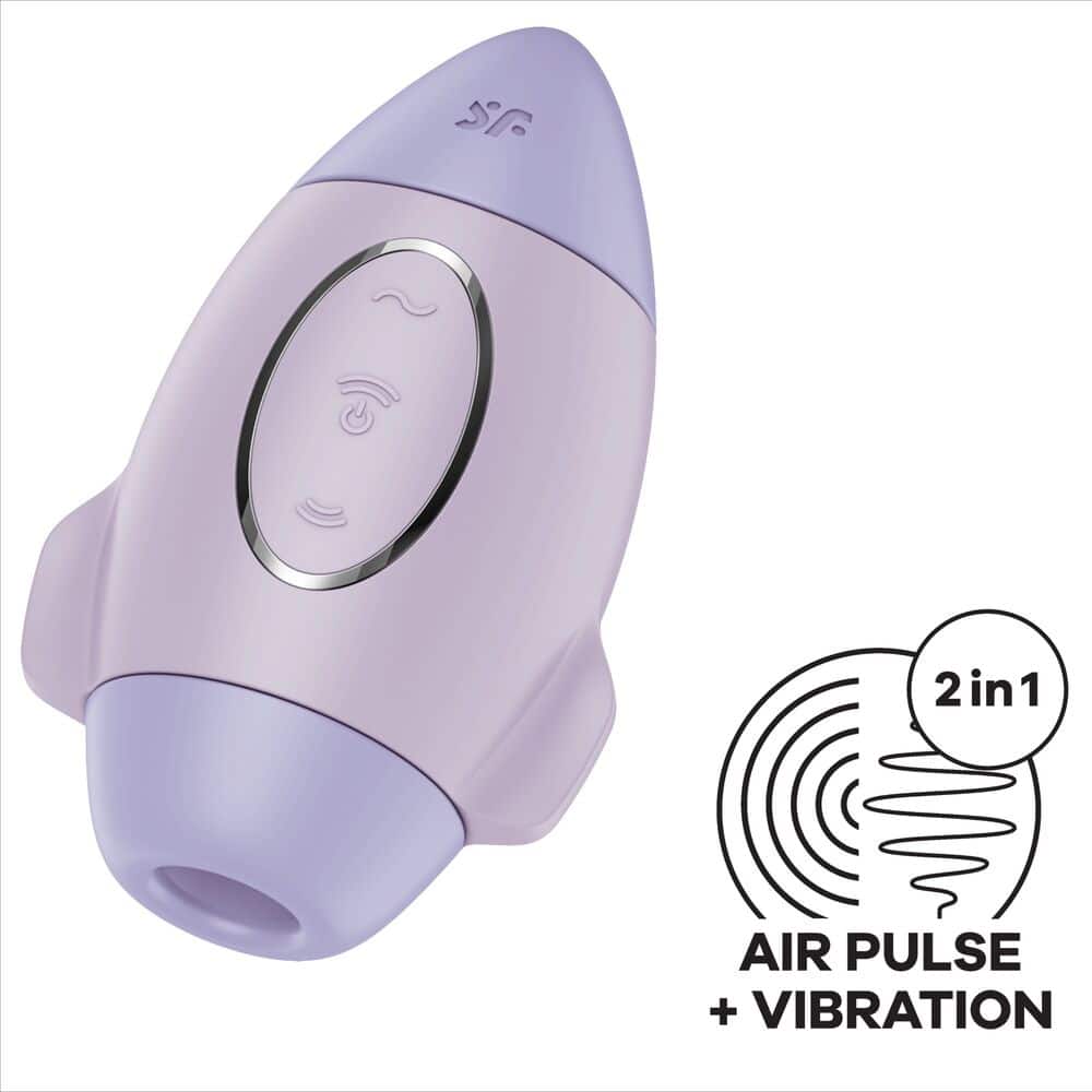 SATISFYER - MISSION CONTROL LILA VIBRADOR PEQUEÑO DE DOBLE IMPULSO - piKanteo | Despierta tu lado más piKante Comprar SATISFYER - MISSION CONTROL LILA VIBRADOR PEQUEÑO DE DOBLE IMPULSO al mejor precio - Envíos Discretos