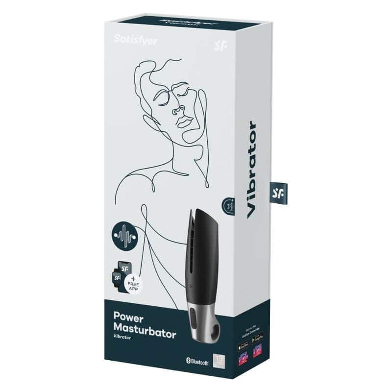 SATISFYER - POWER MASTURBATOR NEGRO Y PLATA - piKanteo | Despierta tu lado más piKante Comprar SATISFYER - POWER MASTURBATOR NEGRO Y PLATA al mejor precio - Envíos Discretos