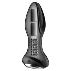 Comprar SATISFYER - ROTATOR PLUG 2+ PLUG VIBRADOR APP NEGRO al mejor precio - Envíos Discretos