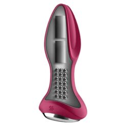 Comprar SATISFYER - ROTATOR PLUG 2+ PLUG VIBRADOR APP ROJO al mejor precio - Envíos Discretos