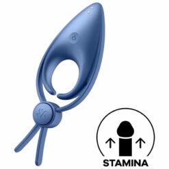 Comprar SATISFYER - SNIPER ANILLO VIBRADOR AZUL al mejor precio - Envíos Discretos