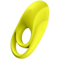 Comprar SATISFYER - SPECTACULAR DUO ANILLO VIBRADOR AMARILLO al mejor precio - Envíos Discretos