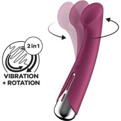 SATISFYER - SPINNING G-SPORT 1 VIBRADOR ROTADOR ROJO - piKanteo | Despierta tu lado más piKante Comprar SATISFYER - SPINNING G-SPORT 1 VIBRADOR ROTADOR ROJO al mejor precio - Envíos Discretos