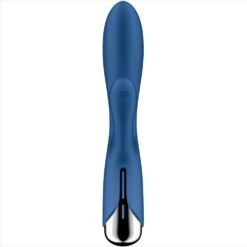 Comprar SATISFYER - SPINNING RABBIT 1 ESTIMULACION CLITORIS Y PUNTO G AZUL al mejor precio - Envíos Discretos