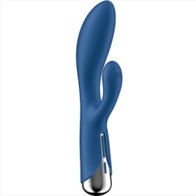 Comprar SATISFYER - SPINNING RABBIT 1 ESTIMULACION CLITORIS Y PUNTO G AZUL al mejor precio - Envíos Discretos