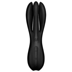 Comprar SATISFYER - THREESOME 2 VIBRADOR NEGRO al mejor precio - Envíos Discretos