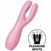 Comprar SATISFYER - THREESOME 3 VIBRADOR ROSA al mejor precio - Envíos Discretos