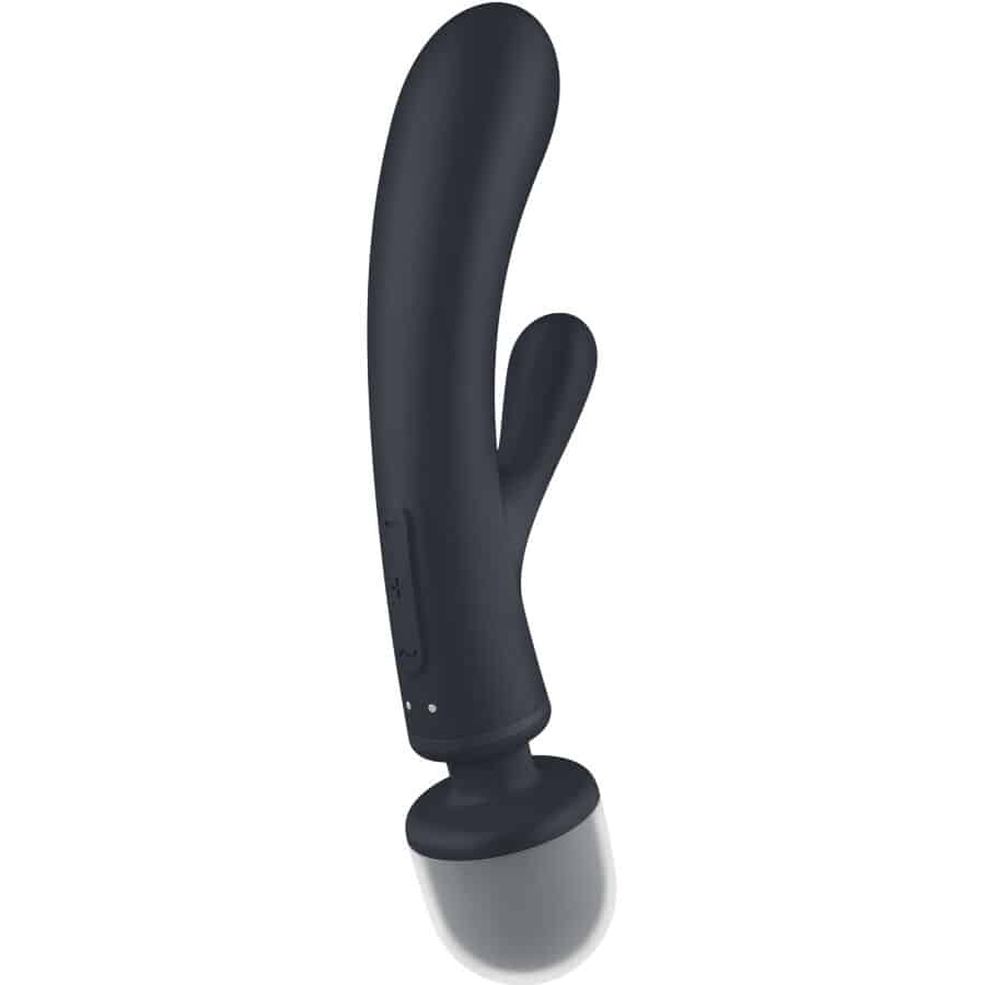 SATISFYER - TRIPLE LOVER MASAJEADOR VIBRADOR RABBIT GRIS - piKanteo | Despierta tu lado más piKante Comprar SATISFYER - TRIPLE LOVER MASAJEADOR VIBRADOR RABBIT GRIS al mejor precio - Envíos Discretos
