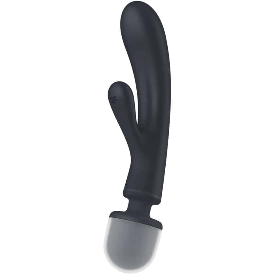 SATISFYER - TRIPLE LOVER MASAJEADOR VIBRADOR RABBIT GRIS - piKanteo | Despierta tu lado más piKante Comprar SATISFYER - TRIPLE LOVER MASAJEADOR VIBRADOR RABBIT GRIS al mejor precio - Envíos Discretos