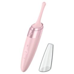 Comprar SATISFYER - TWIRLING DELIGHT ESTIMULADOR CLITORIS ROSA al mejor precio - Envíos Discretos