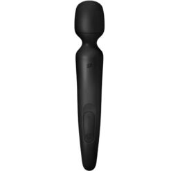 Comprar SATISFYER - WAND ERLAND MASAJEADOR VIBRADOR NEGRO al mejor precio - Envíos Discretos