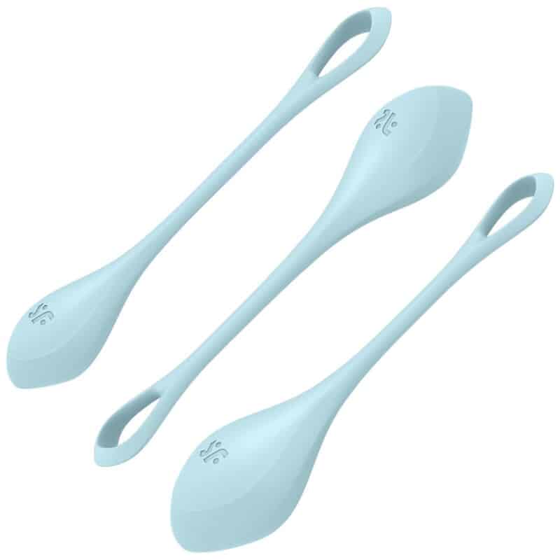 SATISFYER - YONI POWER 2 KIT DE ENTRENAMIENTO AZUL - piKanteo | Despierta tu lado más piKante Comprar SATISFYER - YONI POWER 2 KIT DE ENTRENAMIENTO AZUL al mejor precio - Envíos Discretos