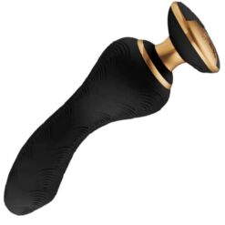 Comprar SHUNGA - SANYA MASAJEADOR INTIMO NEGRO al mejor precio - Envíos Discretos