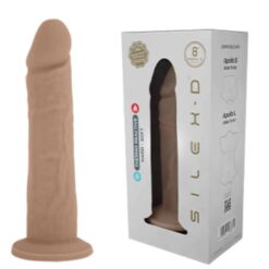 Comprar SILEXD - PENE REALÍSTICO MODELO 8 SILICONA LÍQUIDA 20.6 CM al mejor precio - Envíos Discretos