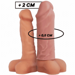Comprar VIRILXL - EXTENSION DE PENE LIQUID SILICONE V3 NATURAL al mejor precio - Envíos Discretos