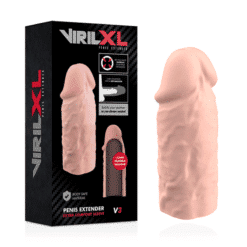 Comprar VIRILXL - EXTENSION DE PENE LIQUID SILICONE V3 NATURAL al mejor precio - Envíos Discretos