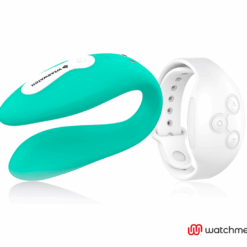 Comprar WEARWATCH - VIBRADOR DUAL TECHNOLOGY WATCHME AGUA MARINA / NÍVEO al mejor precio - Envíos Discretos