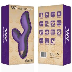Comprar WOMANVIBE - DONNA VIBRADOR SILICONA RECARGABLE al mejor precio - Envíos Discretos