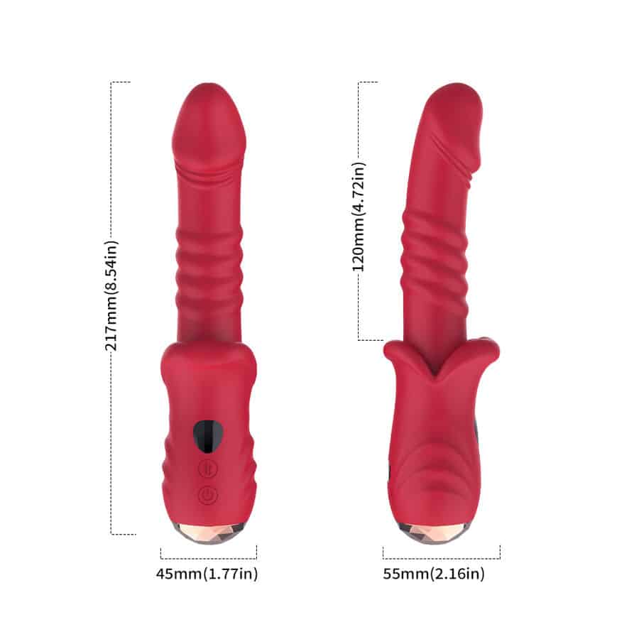 ARMONY - DILDO VIBRADOR ESTIMULADOR PUNTO A ROJO - piKanteo | Despierta tu lado más piKante Comprar ARMONY - DILDO VIBRADOR ESTIMULADOR PUNTO A ROJO al mejor precio - Envíos Discretos