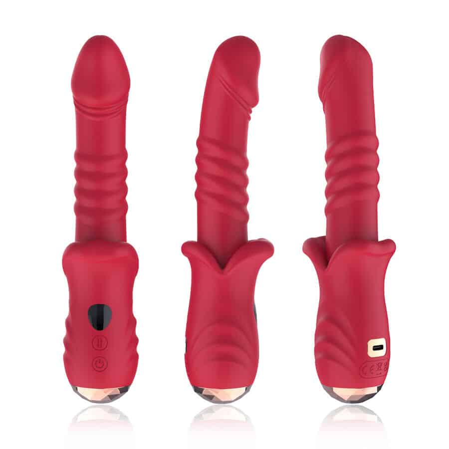 ARMONY - DILDO VIBRADOR ESTIMULADOR PUNTO A ROJO - piKanteo | Despierta tu lado más piKante Comprar ARMONY - DILDO VIBRADOR ESTIMULADOR PUNTO A ROJO al mejor precio - Envíos Discretos