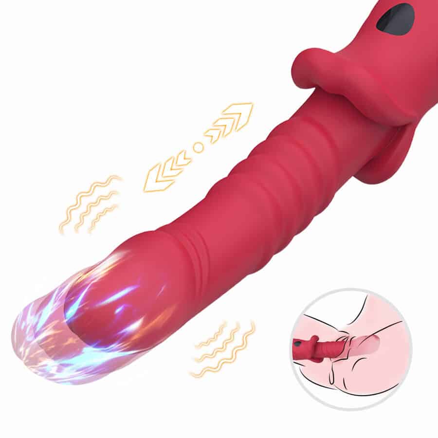 ARMONY - DILDO VIBRADOR ESTIMULADOR PUNTO A ROJO - piKanteo | Despierta tu lado más piKante Comprar ARMONY - DILDO VIBRADOR ESTIMULADOR PUNTO A ROJO al mejor precio - Envíos Discretos