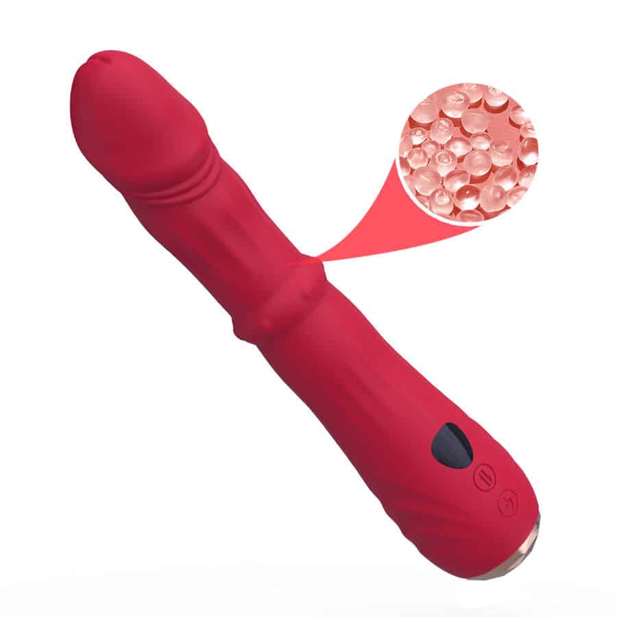 ARMONY - DILDO VIBRADOR ESTIMULADOR PUNTO A TERMOAJUSTABLE ROJO - piKanteo | Despierta tu lado más piKante Comprar ARMONY - DILDO VIBRADOR ESTIMULADOR PUNTO A TERMOAJUSTABLE ROJO al mejor precio - Envíos Discretos