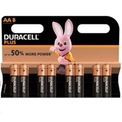 Comprar DURACELL - PLUS POWER PILA ALCALINA AA LR6 BLISTER*8 al mejor precio - Envíos Discretos