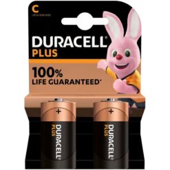 Comprar DURACELL - PLUS POWER PILA ALCALINA C LR14 BLISTER*2 al mejor precio - Envíos Discretos