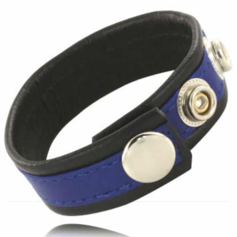 LEATHER BODY - CORREA DE CUERO AJUSTABLE PARA PENE AZUL-NEGRA - piKanteo | Despierta tu lado más piKante Comprar LEATHER BODY - CORREA DE CUERO AJUSTABLE PARA PENE AZUL-NEGRA al mejor precio - Envíos Discretos