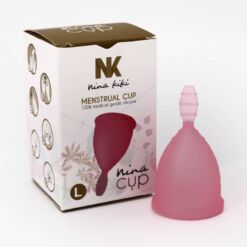 Comprar NINA KIKÍ - COPA MENSTRUAL TALLA L ROSA 6 + 1 GRATIS al mejor precio - Envíos Discretos