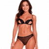 Comprar PASSION - INTIMARI SET SUJETADOR + BRAGAS NEGRO S/M al mejor precio - Envíos Discretos