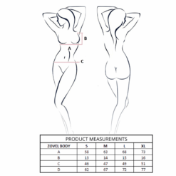 Comprar PASSION - ZOVEL BODY GRIS CLARO L/XL al mejor precio - Envíos Discretos
