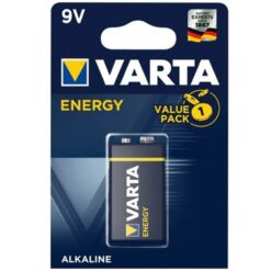 Comprar VARTA - ENERGY PILA ALCALINA 9V LR61 BLISTER*1 al mejor precio - Envíos Discretos